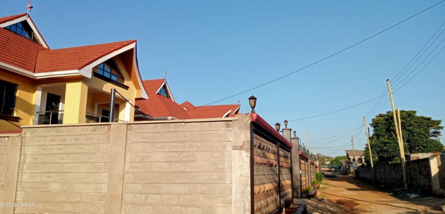 4 Bedrooms All Ensuite Maisonettes Plus DSQ in Ruiru